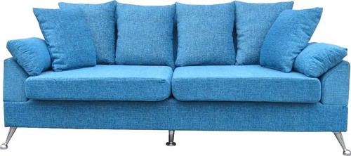 Sillón Sofa De Tres Cuerpos Aukan Chenill Premium.1,95