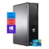 Dell Optiplex 380 Core 2 Duo 250gb Hd 4gb Memoria Sem Dvd