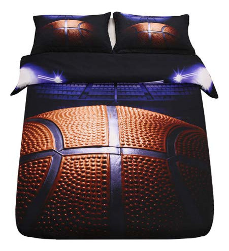 Ropa De Cama De Baloncesto Sdiii De Microfibra Full/queen Sp