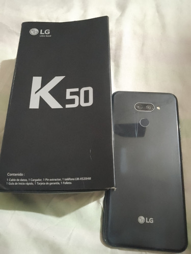Celular LG K50  Aurora Black Usado 