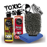 Toxic Shine | Kit Combo Lavado | Básico #12 | Shampoo + Cera
