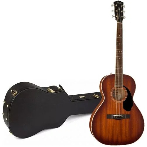 Guitarra Electroacústica Fender Ps-220e Parlor Aged Burst