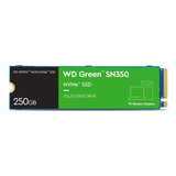 Ssd Wd Green Sn350 Nvme 250gb M.2 2280 - Wds250g2g0c