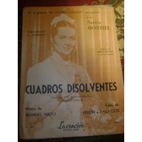 Partitura Piano O Acordeon Cuadros Disolventes Schot Xii-310