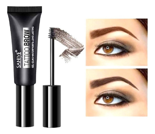 Tinta Para Cejas Tattoo Brow Gel Waterproof Saniye