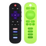 Control Compatible Con Pantalla Jvc Rok U Tv Mas Funda