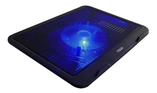 Base Para Notebook 1 Cooler Led Azul 13-17 Pulgadas