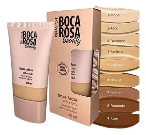 Base Matte Boca Rosa Beauty By