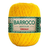 Kit 4 Novelos Barbante Barroco Max Color Fio N°6 200g Crochê