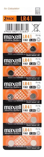 Pilas Alcalinas Maxell-lr41 X 50 Unidades