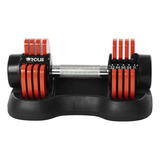 Mancuerna Ajustable Dumbbell 11kg Con Base Orcus