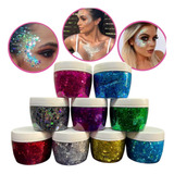 Glitter Gel Premium Pote Grande Party Colores Elegibles 