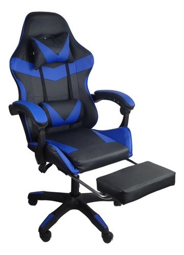 Cadeira Gamer Stillus Ergonômica Com Apoio Para Os Pés