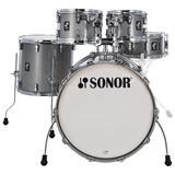 Batería De 5 Pzas Color Titanio Sonor Aq2 Stage Set Tqz