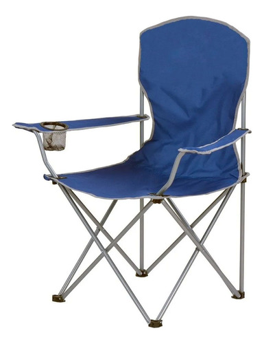 Silla De Camping Waterdog Sillon2 - Unidad Color Azul