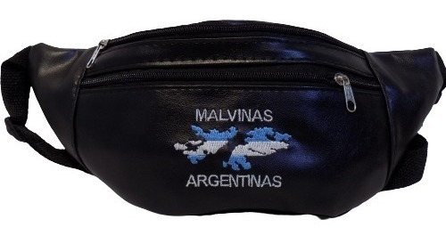 Riñoneras De Malvinas Argentinas Ruta 40 Bordadas Eco Cuero 