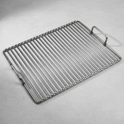 Parrilla De Acero Inoxidable Para Asar A Carbon 50x70cm | Envío gratis