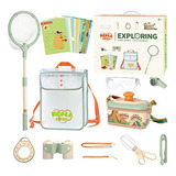 Kit De Exploración Al Aire Libre Para Niños Kit De Atrap [u]