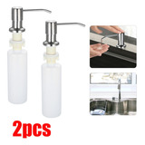 Dispensador De Jabón Líquido Para Fregadero De Cocina 2 Piez