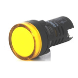 Ojo De Buey Led Luz Monobloque Piloto Ambar Baw 220v 22mm