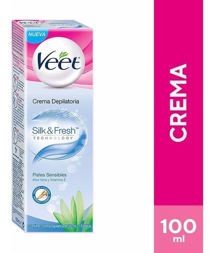 Veet · Crema Depilatoria Corporal Piel Sensible 100ml