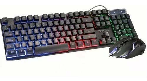 Teclado Y Mouse Para Juegos Con Cable Usb Ivarwa