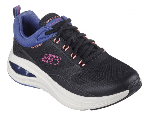 Zapatilla Mujer Skech-air Meta Negro Skechers