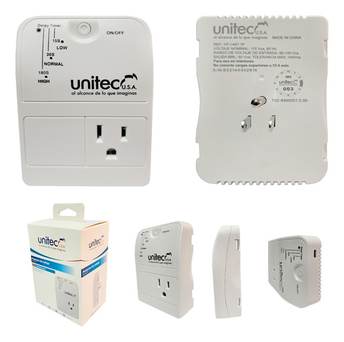 Protector De Voltaje Para Electrodomésticos Unitec