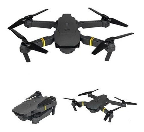 Drone E58 Films Hd Wi Fi 360º Rotações 1 Baterias