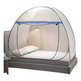 Mosquitera Desplegable Con Cama Matrimonial En La Parte Inte