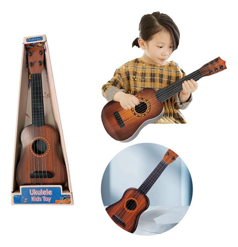 Ukulele Guitarra Instrumento Musical - Juego Para Niños