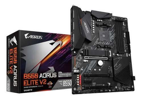 Motherboard Gigabyte B550 Aorus Elite V2 Amd Am4 Ryzen Full