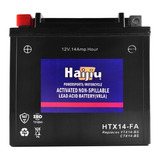 Bateria Haijiu Htx14-fa Ytx14-bs Gel 12ah Bmw F650 Cuota Fas