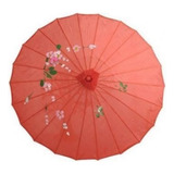 Paraguas Sombrilla Tela Japones Chino Plegable Mujer 53cm 