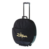 Bag Para Pratos Zildjian 22  Semi-rigido Com Rodinhas  P0650