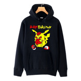 Buzo Canguro Pokemon - Pikachu Cerebro Anime - Cod5