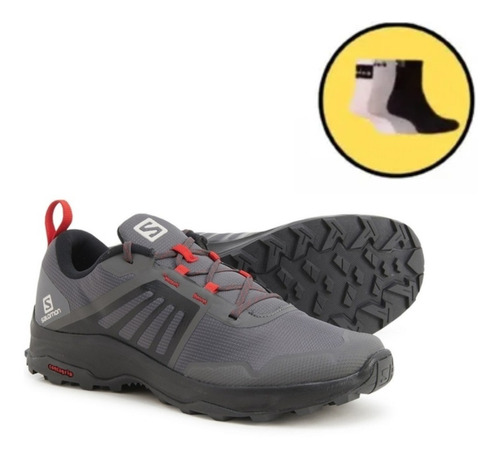 Zapatillas Salomon Render 416962 +medias M.caña! 6 Cuo S Int