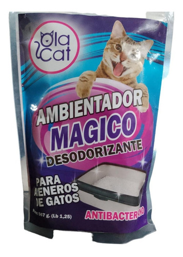 Ambientador Desodorizante Para Areneros De Gatos (570 Gr)