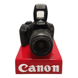 Dslr Câmera Canon T6 Semi Nova Lente 18-55mm 3600 Cliques