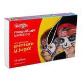 Kit Maquillaje Artistico Pintura Niño Personajes Carnaval