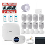 Kit Alarme Amt 1016 Net Aplicativo Para Celular Intelbras