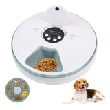 Dispensador Automático De Alimentos Para Mascotas 6 Platos