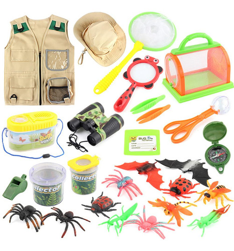 Kit De Captura De Insectos, 26 Piezas, Juguetes De Aventura