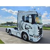 Scania R450 6x2 Ano 19 Único Dono Aut. Ar Digital E Mídia