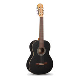 Guitarra Clasica Alhambra 1c Negro Mate/ Con Estuche