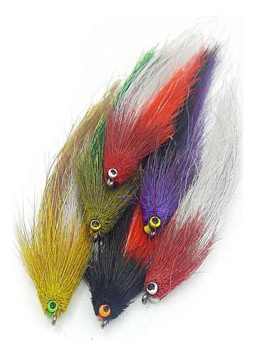 Moscas De Dorado - Combo X6 - Pesca Con Mosca Strikefly