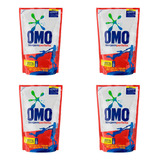 Kit 4 Und Detergente Líquido Omo Lavagem Perfeita 900ml