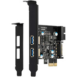 Tarjeta De Expansión De 2 Puertos Beyimei Pci-e A Usb 3.0, C