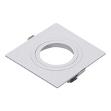 Spot Embutido Plano Ar70 Quadrado Branco Pix 110v/220v