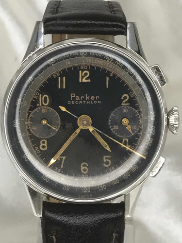 Relógio Parker Decathlon Militar Valjoux 22 Relogiodovovô.